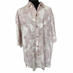 Tommy Bahama 100% Silk Shirt